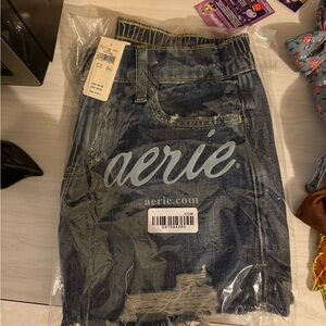 Aerie Denim Shorts